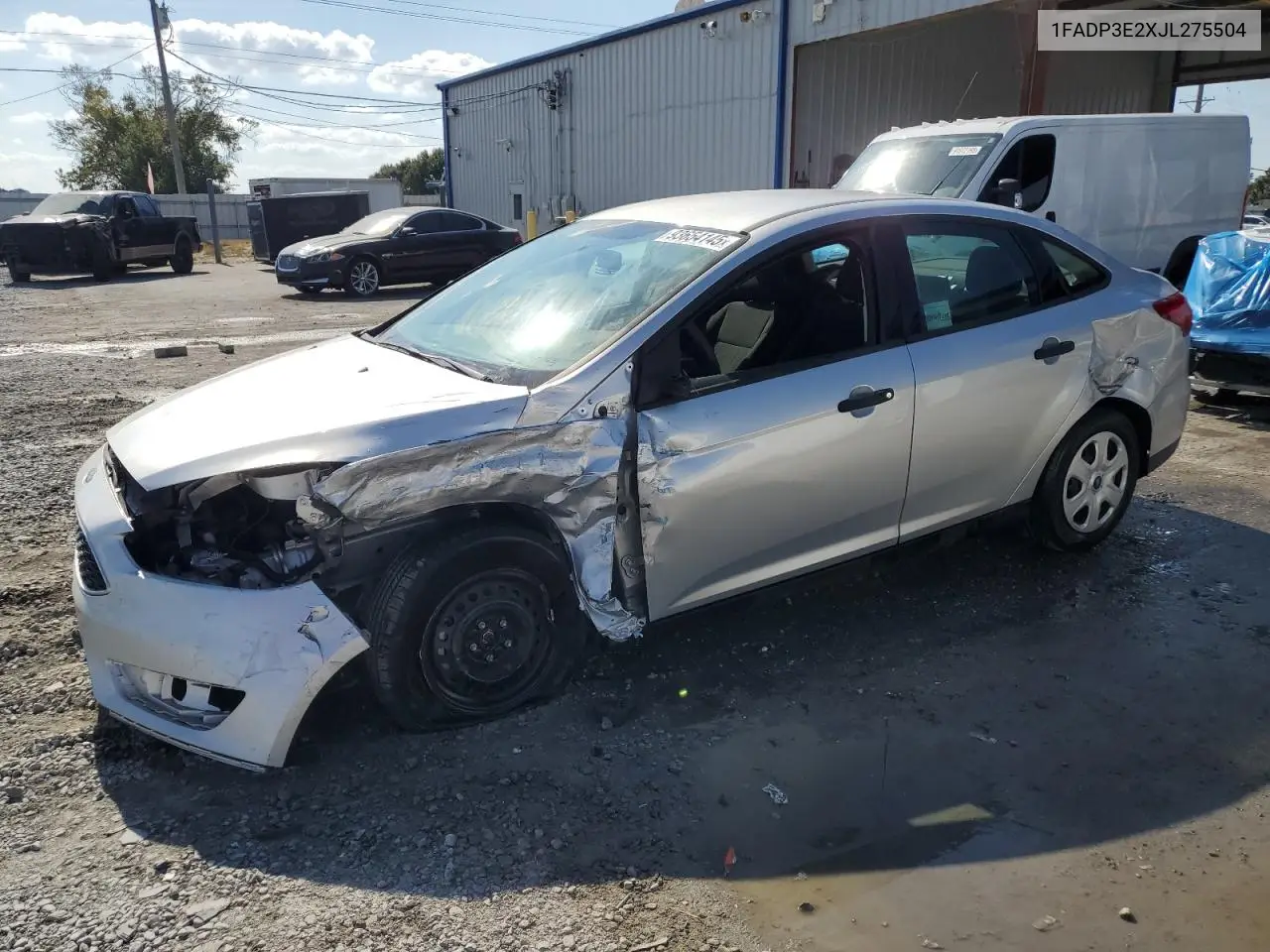 1FADP3E2XJL275504 2018 Ford Focus S