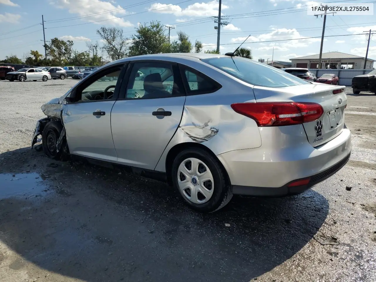 1FADP3E2XJL275504 2018 Ford Focus S