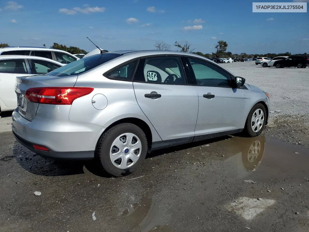1FADP3E2XJL275504 2018 Ford Focus S