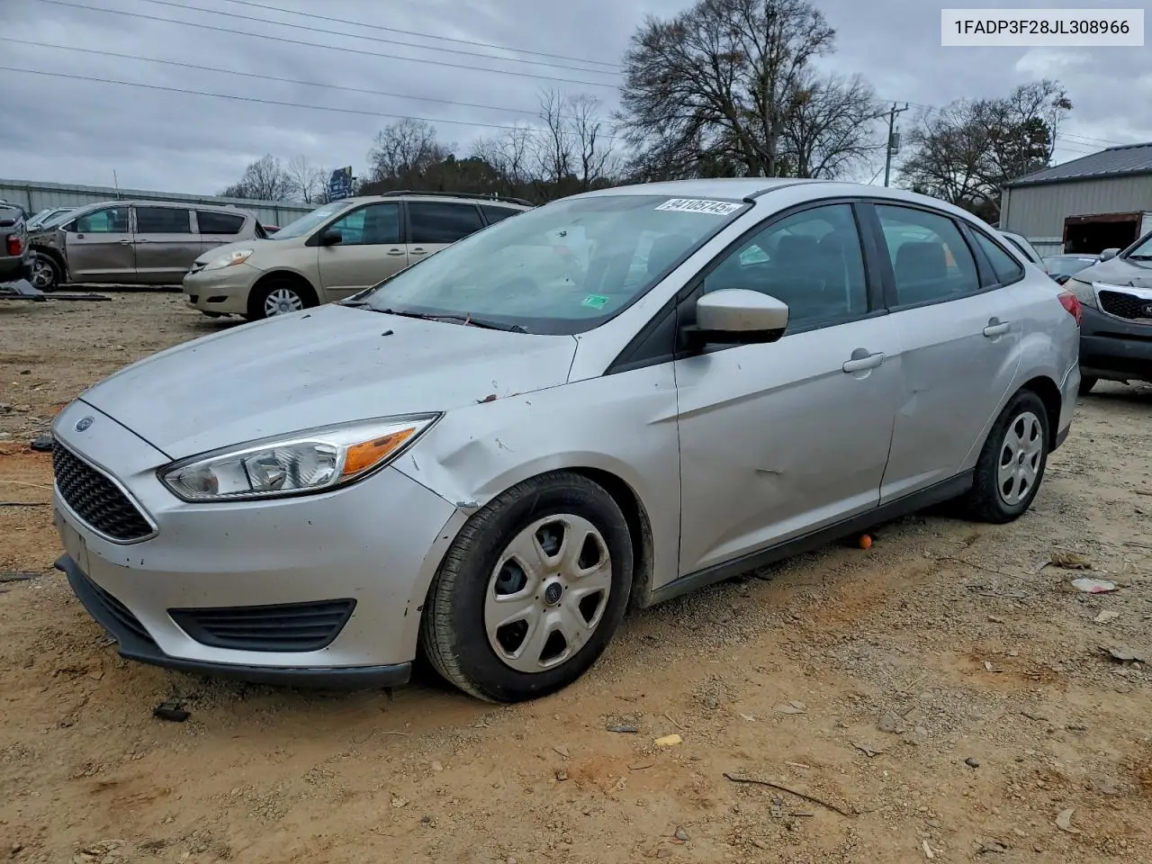 1FADP3F28JL308966 2018 Ford Focus Se