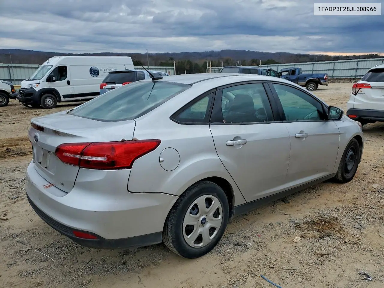 1FADP3F28JL308966 2018 Ford Focus Se