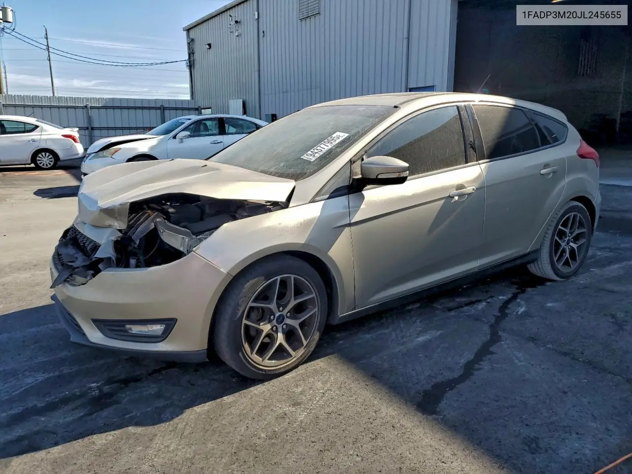 1FADP3M20JL245655 2018 Ford Focus Sel
