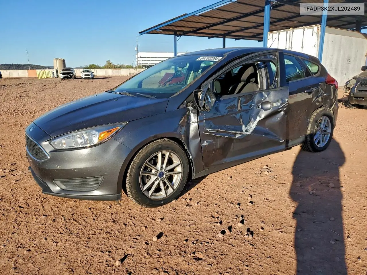 1FADP3K2XJL202489 2018 Ford Focus Se