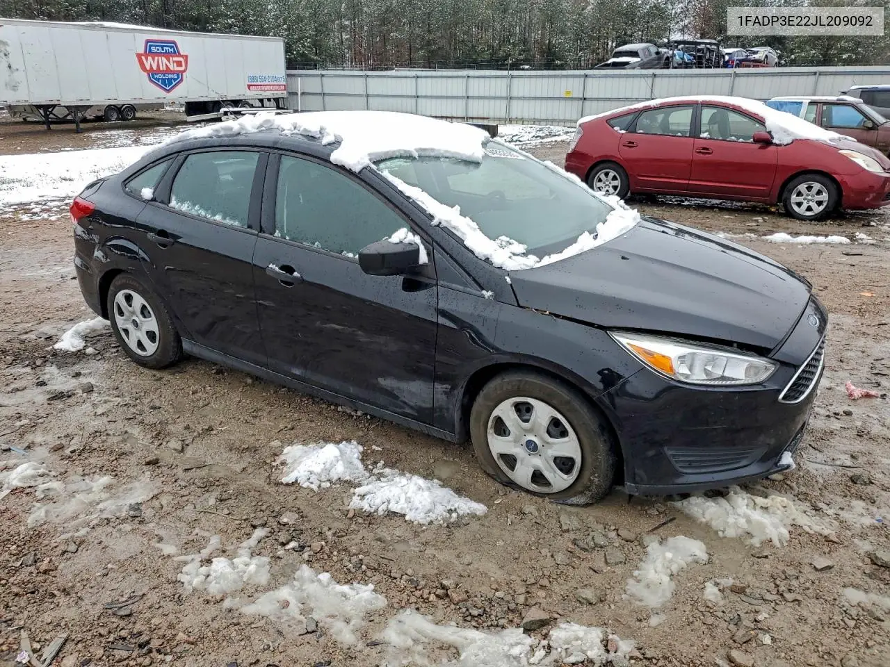 1FADP3E22JL209092 2018 Ford Focus S