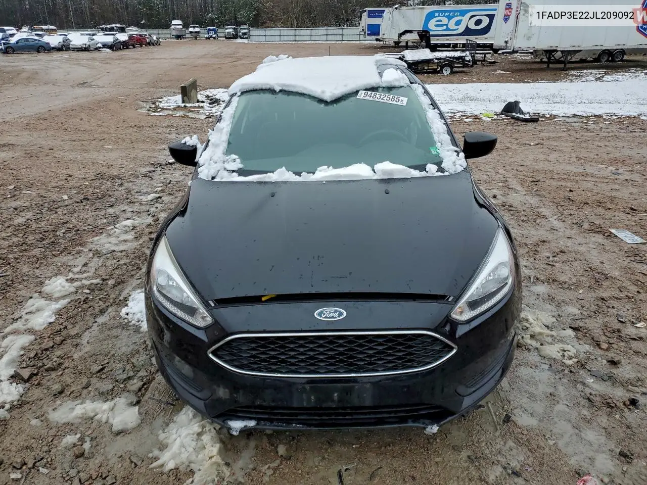 1FADP3E22JL209092 2018 Ford Focus S