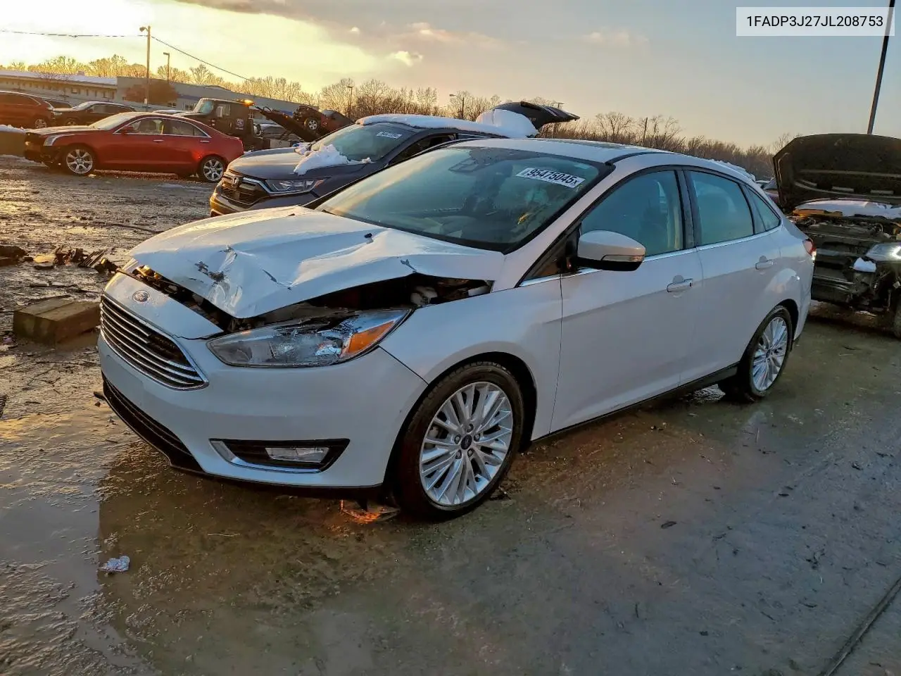 1FADP3J27JL208753 2018 Ford Focus Titanium