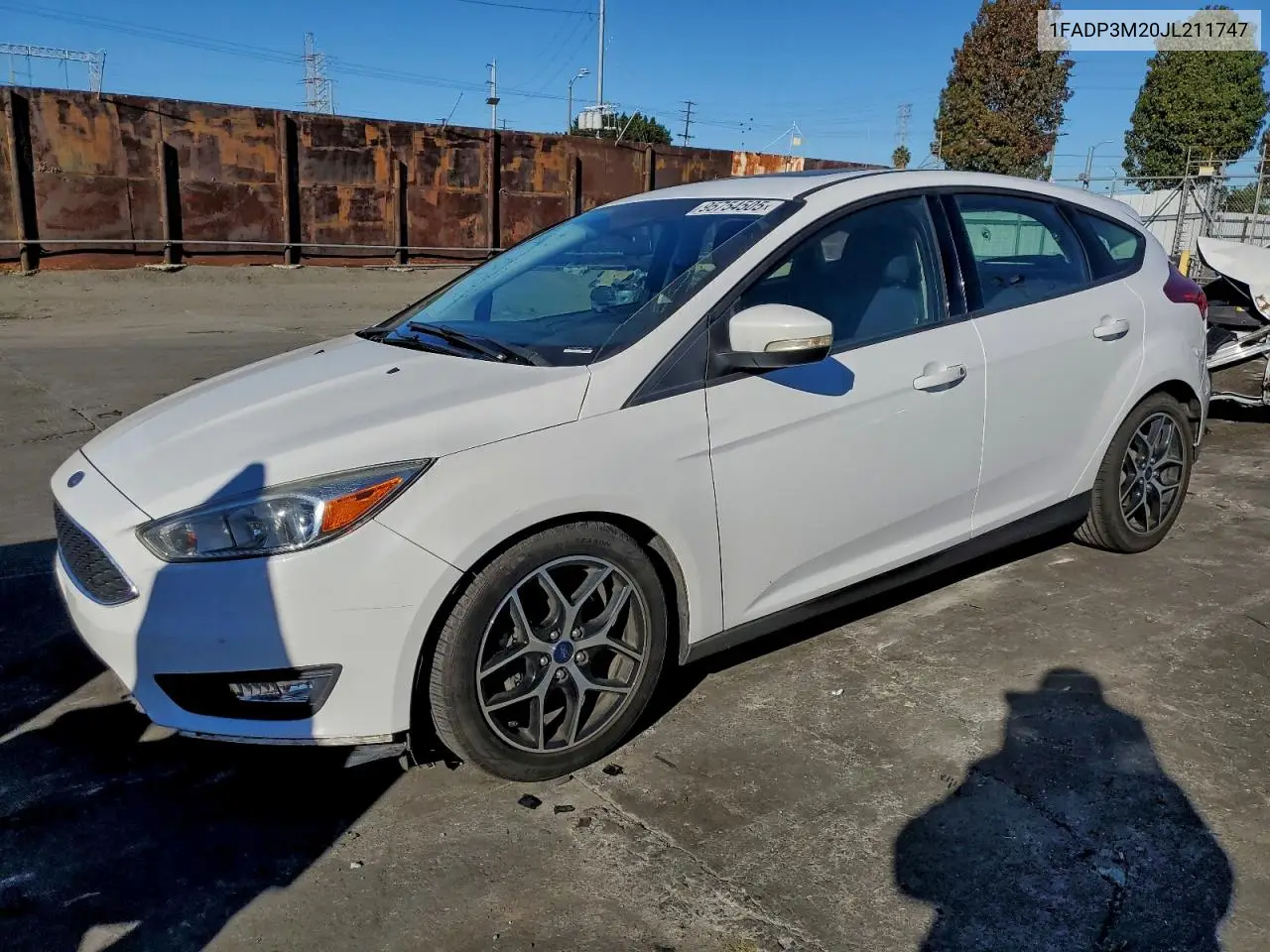 1FADP3M20JL211747 2018 Ford Focus Sel
