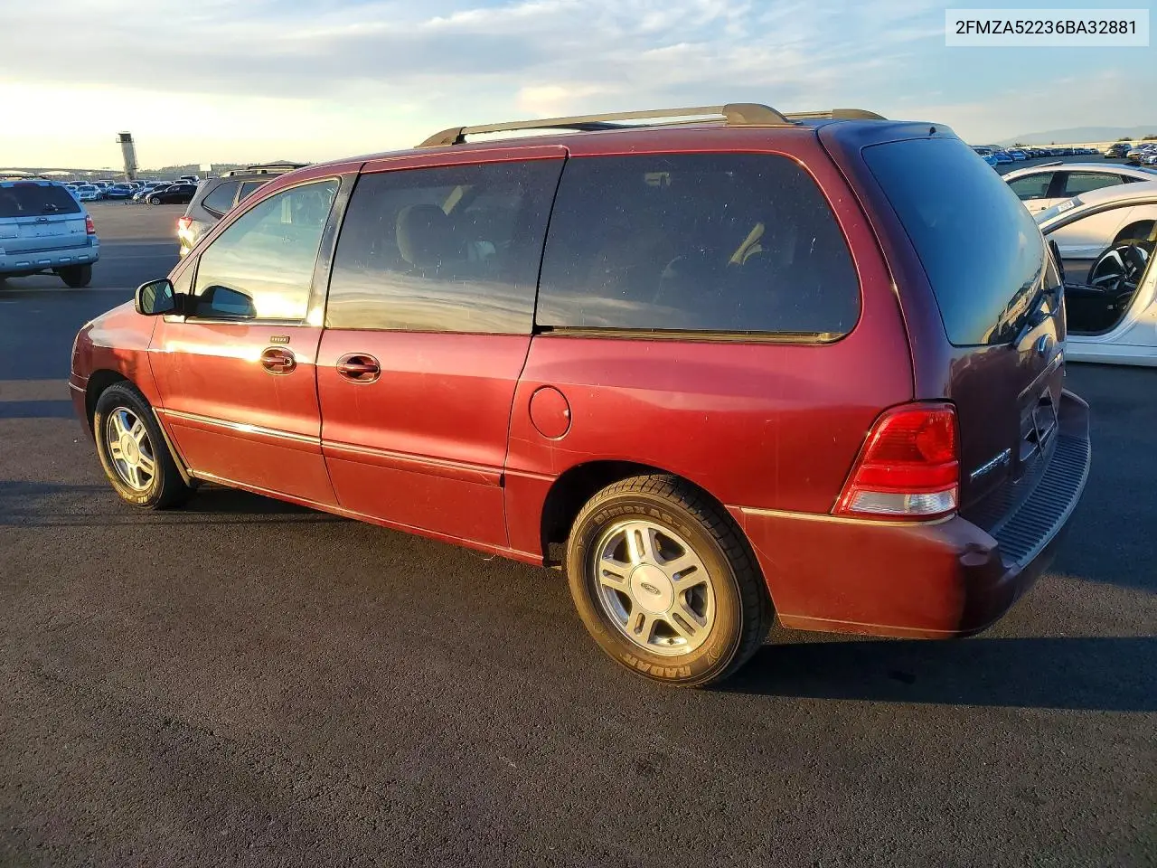 2006 Ford Freestar Sel VIN: 2FMZA52236BA32881 Lot: 75806195