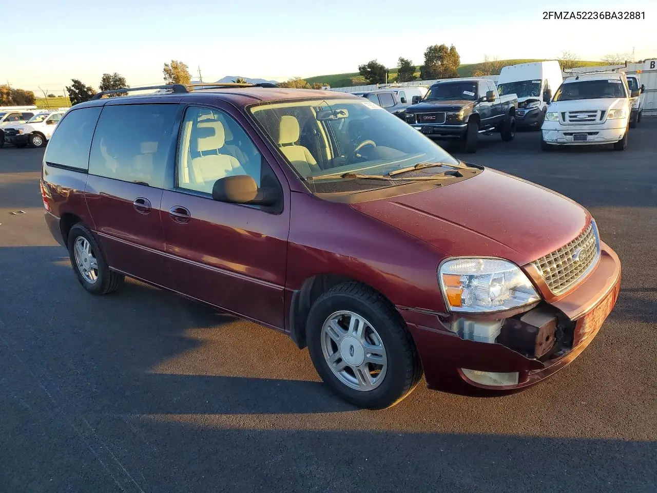 2006 Ford Freestar Sel VIN: 2FMZA52236BA32881 Lot: 75806195