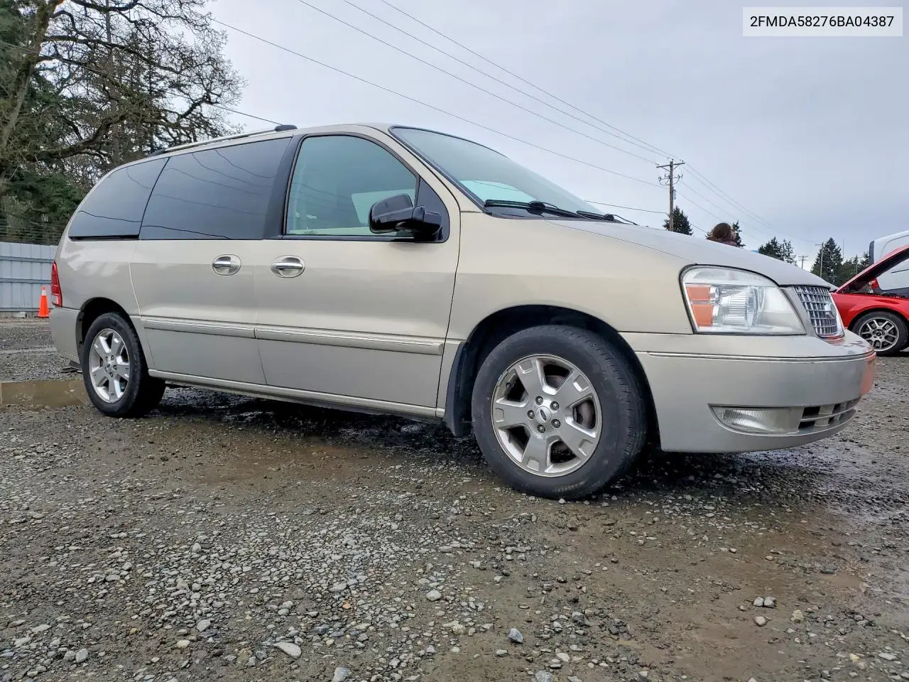 2006 Ford Freestar Limited VIN: 2FMDA58276BA04387 Lot: 77753165