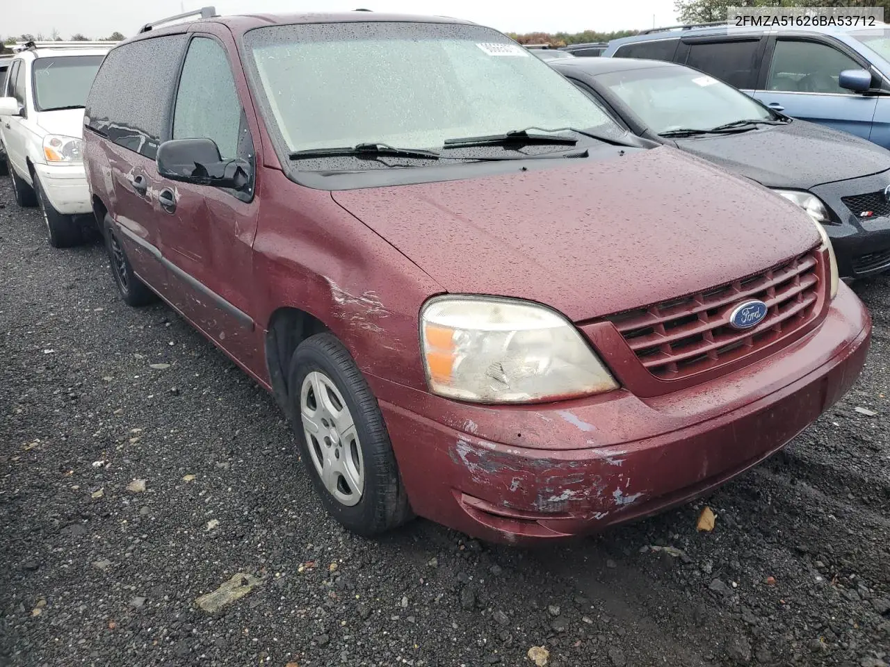 2FMZA51626BA53712 2006 Ford Freestar Se