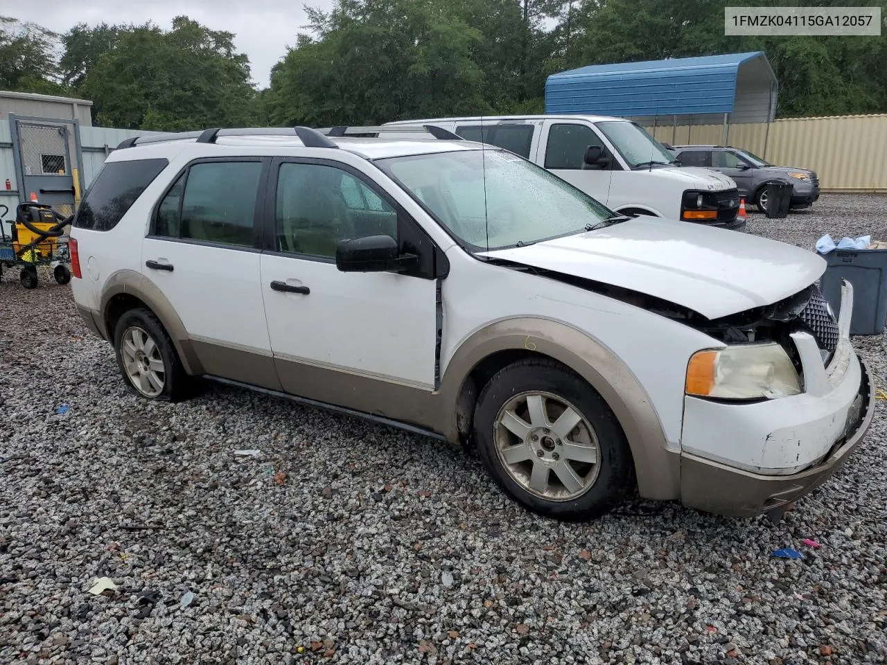 1FMZK04115GA12057 2005 Ford Freestyle Se