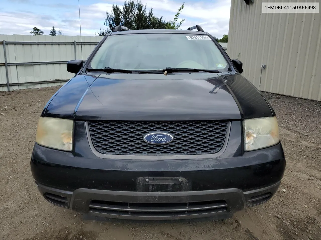 1FMDK04115GA66498 2005 Ford Freestyle Se