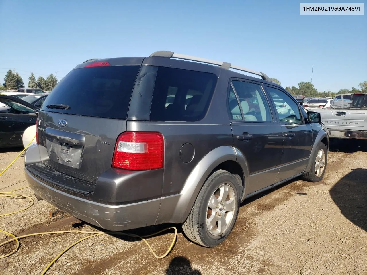 1FMZK02195GA74891 2005 Ford Freestyle Sel