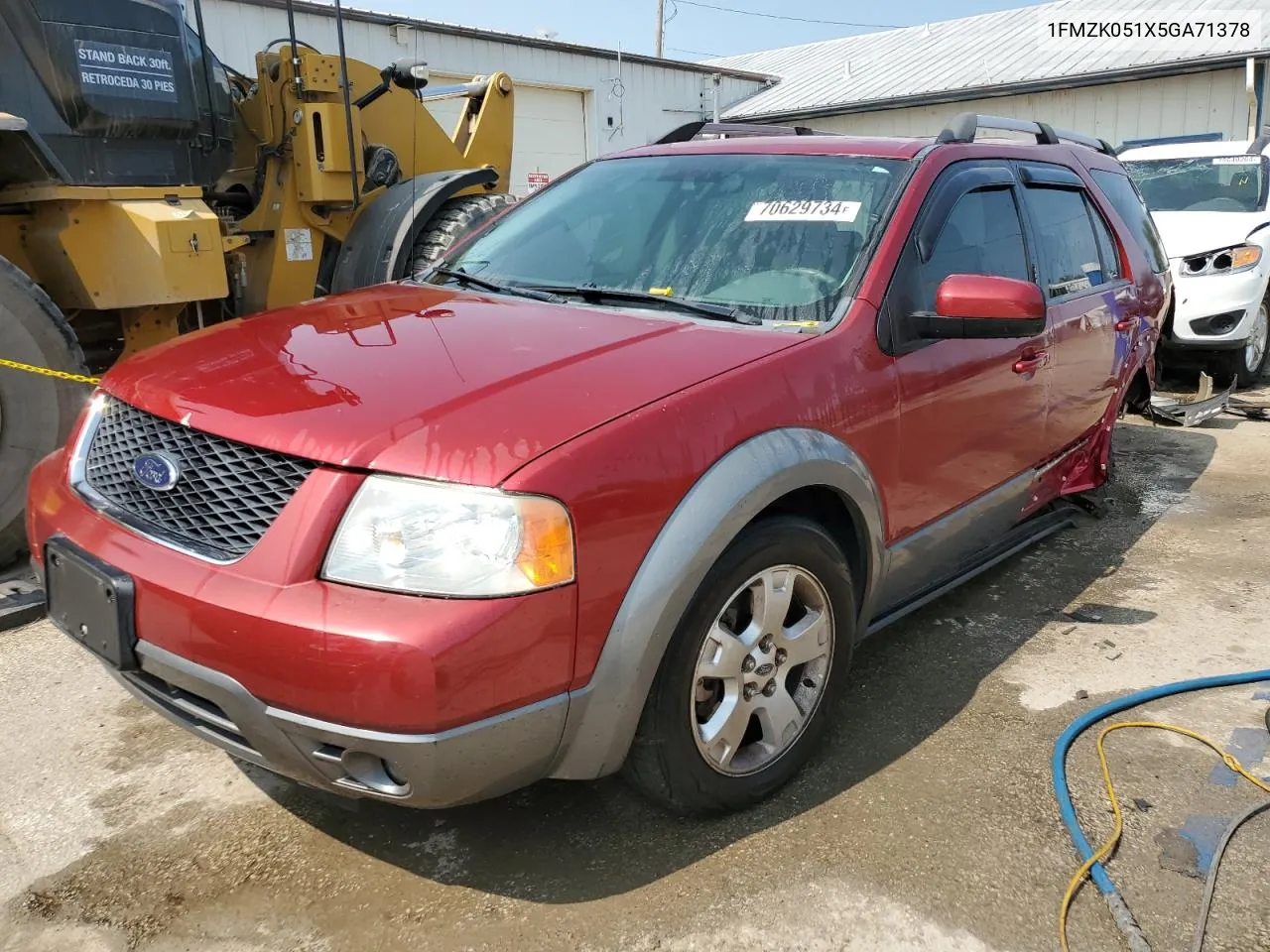 1FMZK051X5GA71378 2005 Ford Freestyle Sel