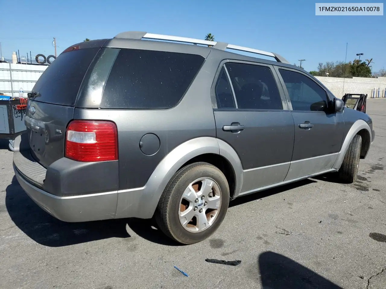 1FMZK02165GA10078 2005 Ford Freestyle Sel