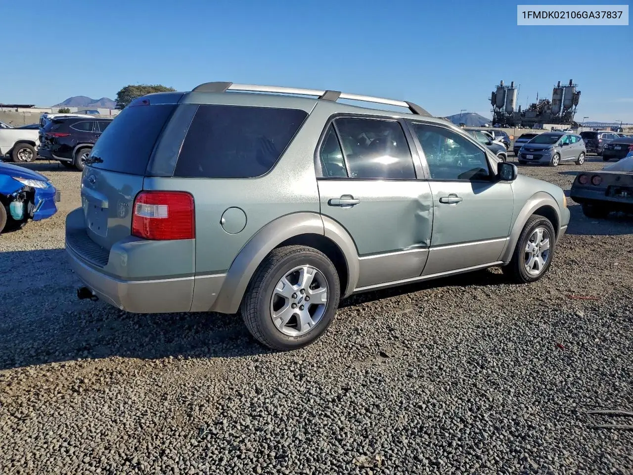1FMDK02106GA37837 2006 Ford Freestyle Sel