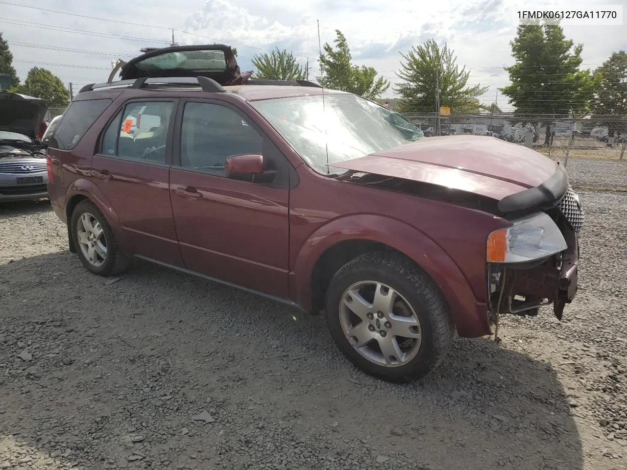 1FMDK06127GA11770 2007 Ford Freestyle Limited