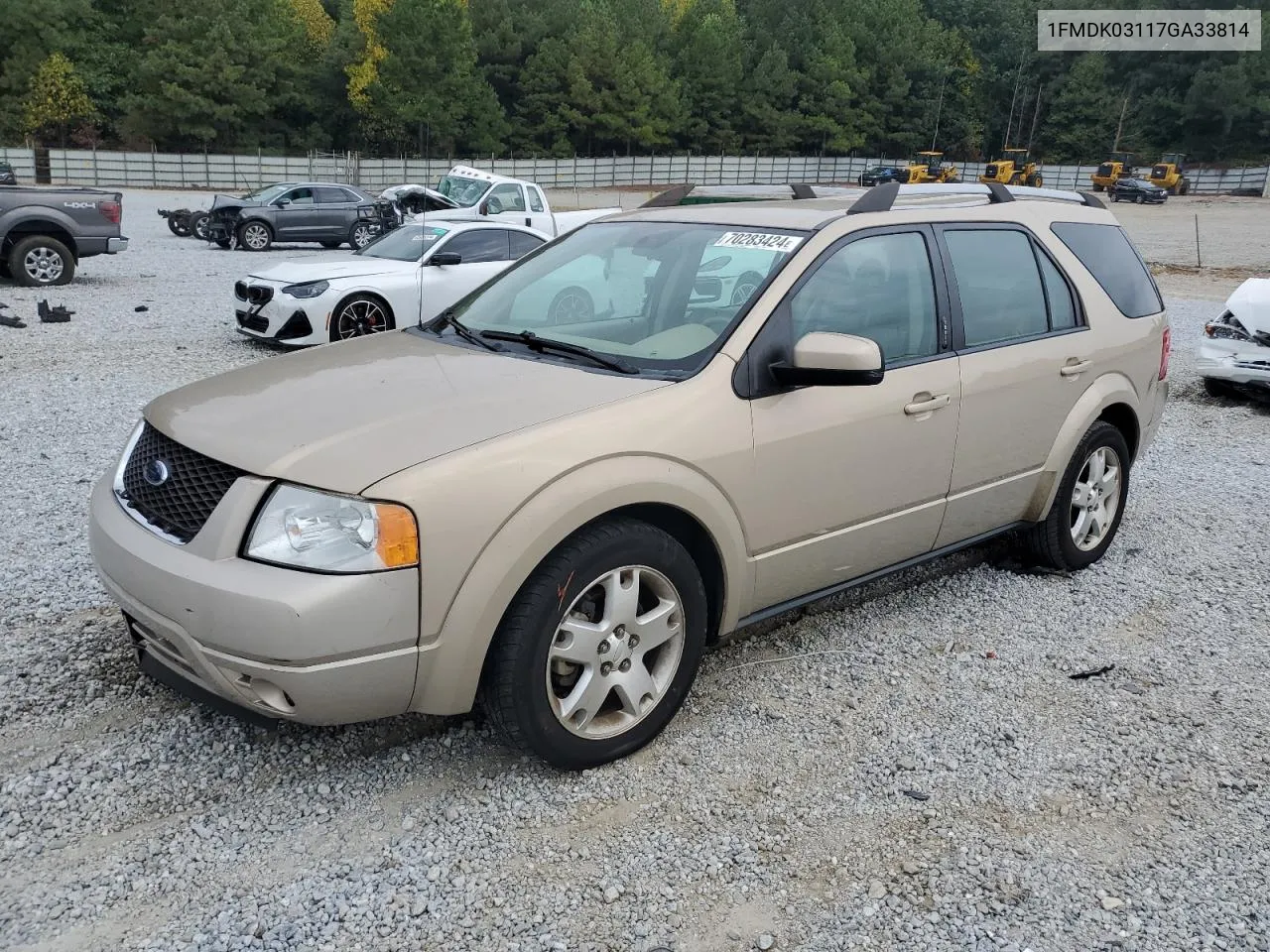 1FMDK03117GA33814 2007 Ford Freestyle Limited