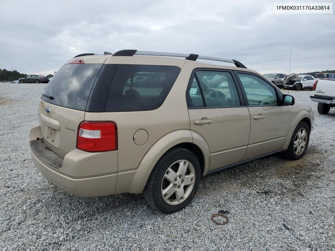 1FMDK03117GA33814 2007 Ford Freestyle Limited