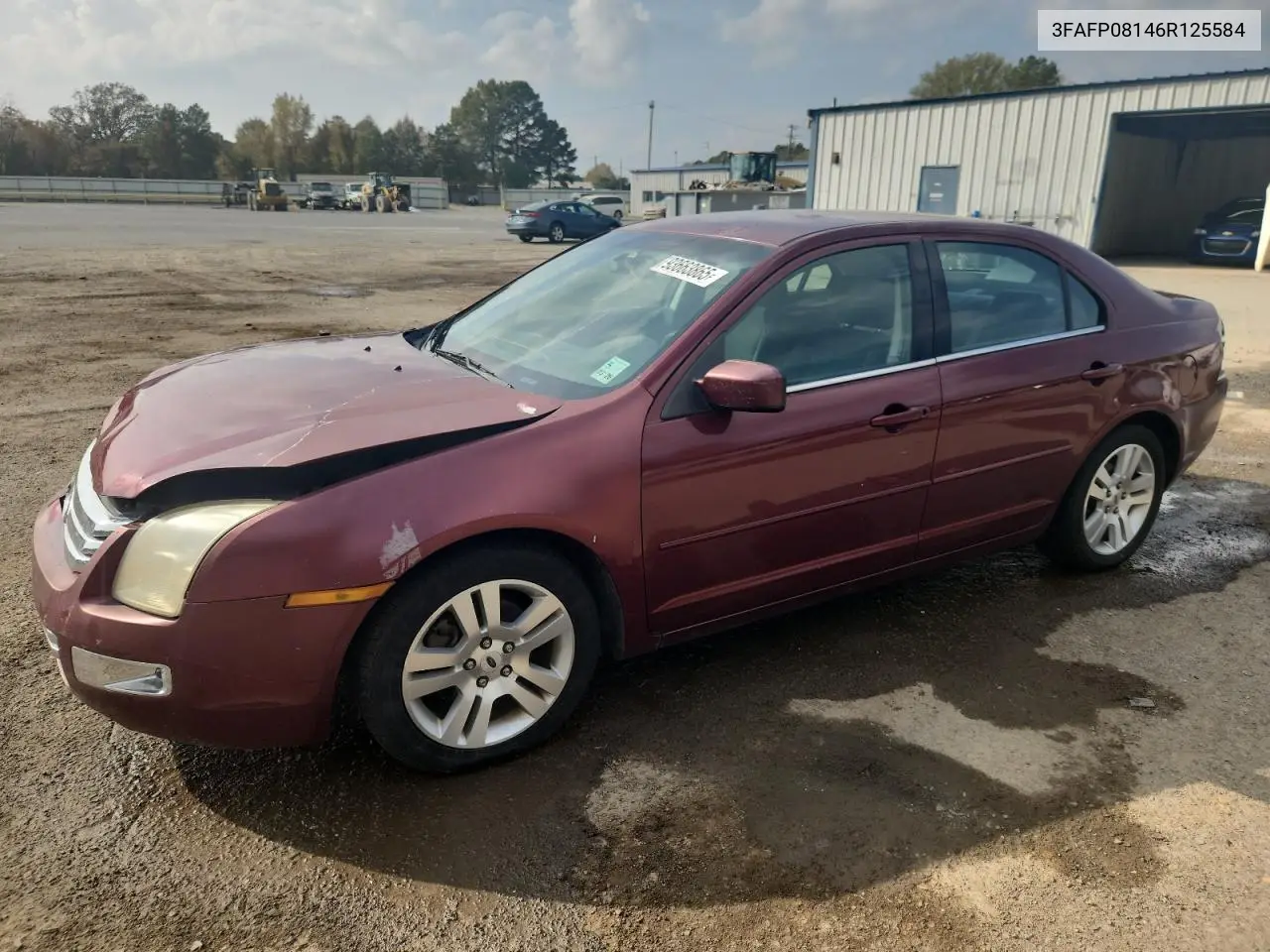 3FAFP08146R125584 2006 Ford Fusion Sel