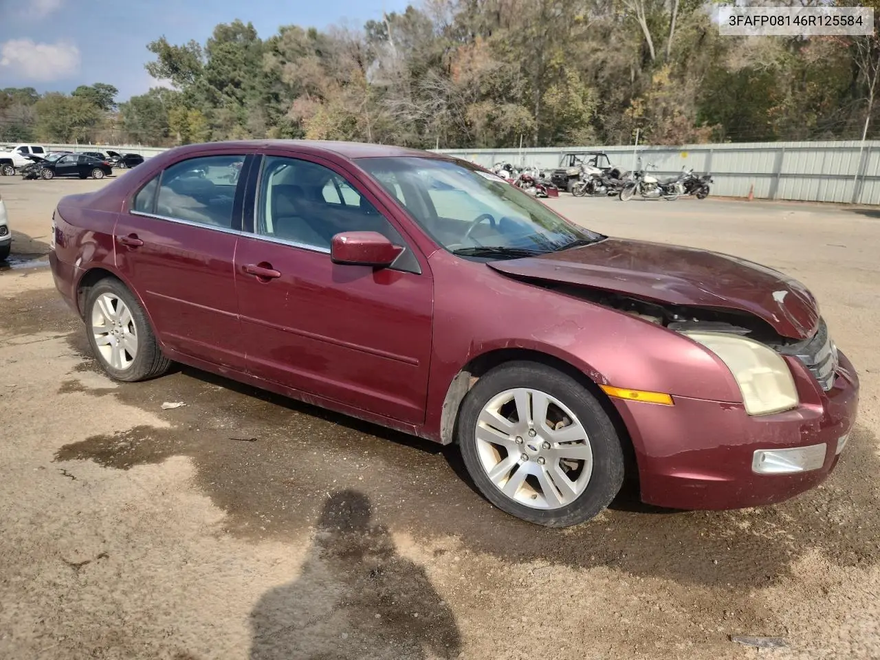 3FAFP08146R125584 2006 Ford Fusion Sel