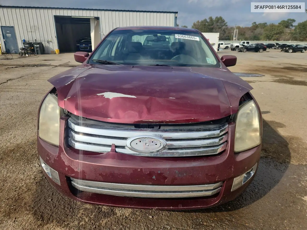 3FAFP08146R125584 2006 Ford Fusion Sel