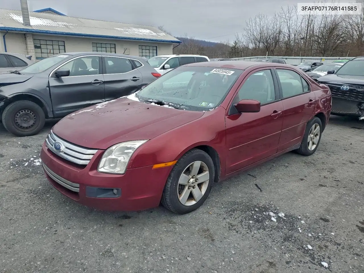 3FAFP07176R141585 2006 Ford Fusion Se