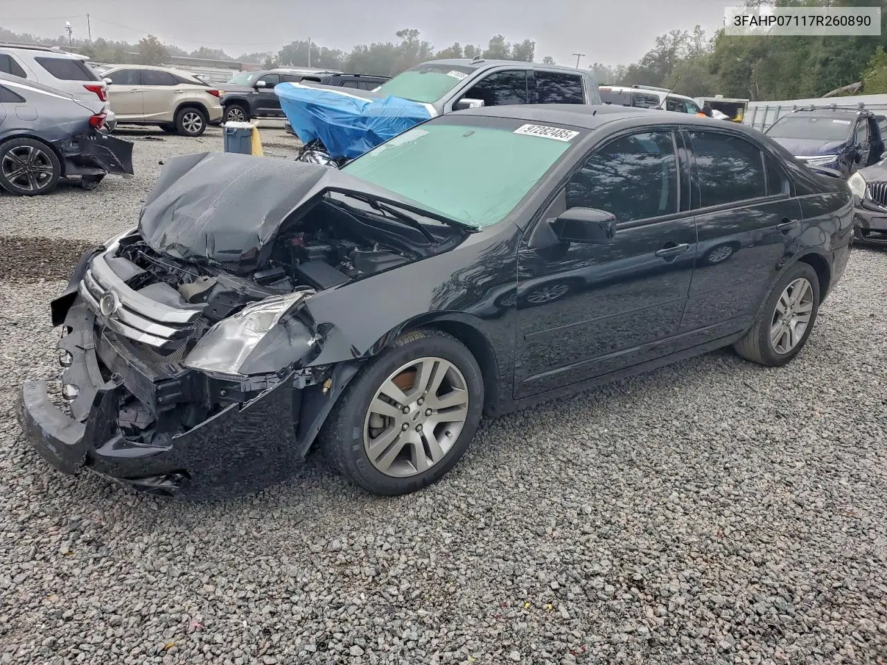 3FAHP07117R260890 2007 Ford Fusion Se