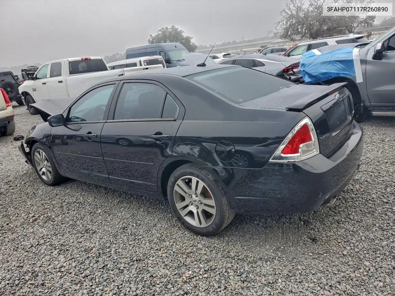 3FAHP07117R260890 2007 Ford Fusion Se