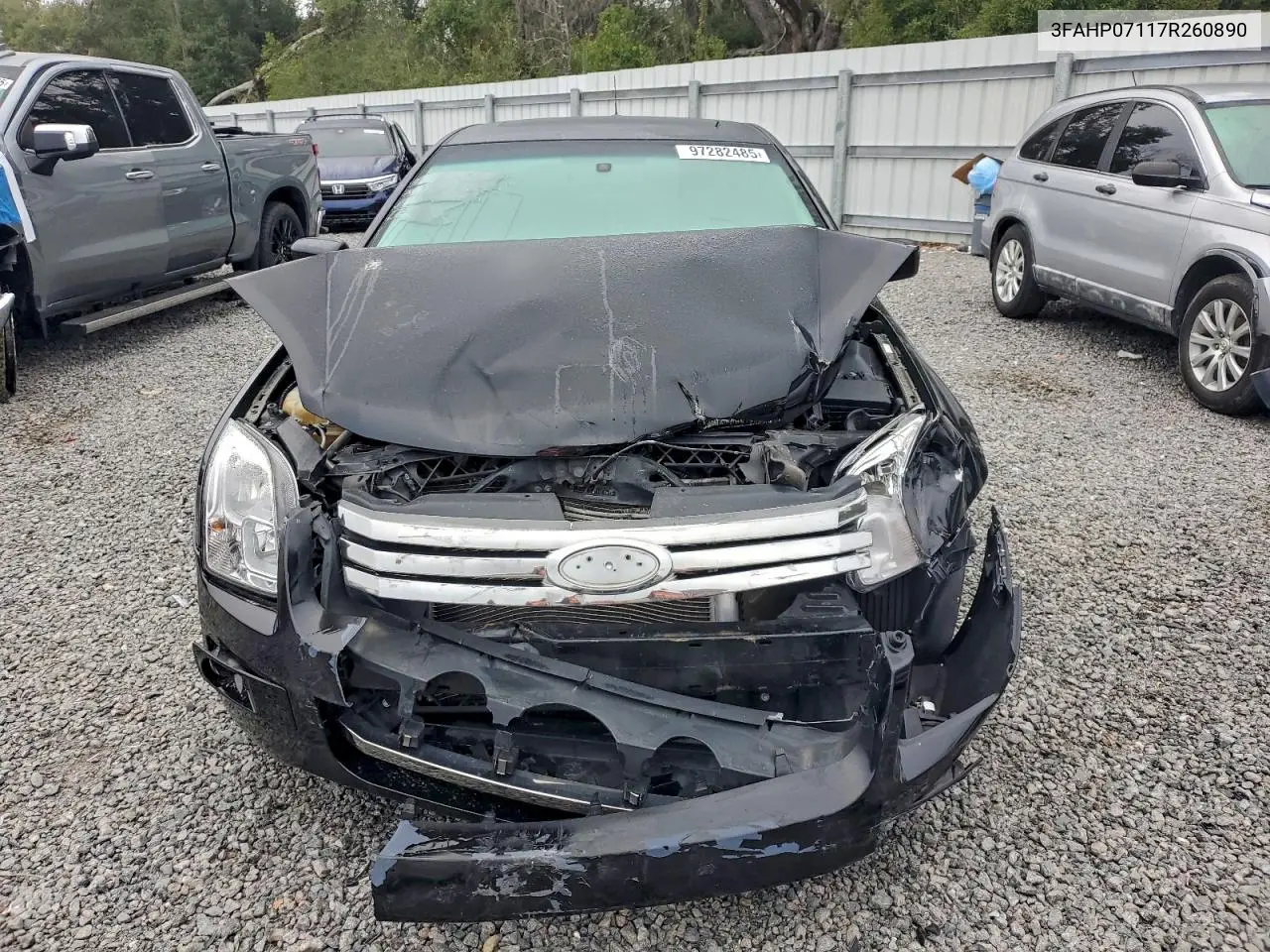 3FAHP07117R260890 2007 Ford Fusion Se