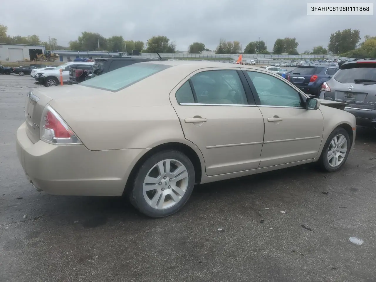 3FAHP08198R111868 2008 Ford Fusion Sel