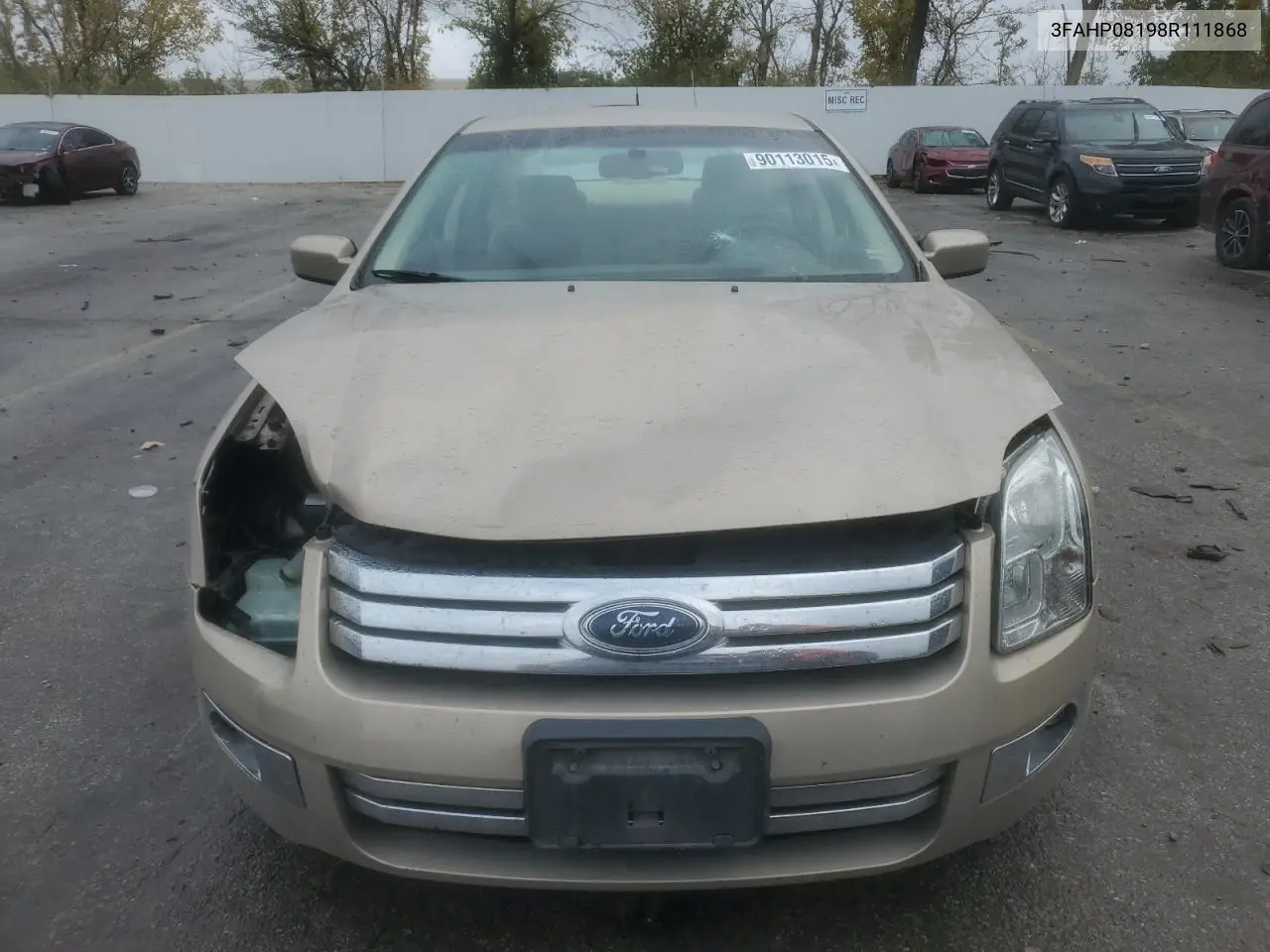 3FAHP08198R111868 2008 Ford Fusion Sel