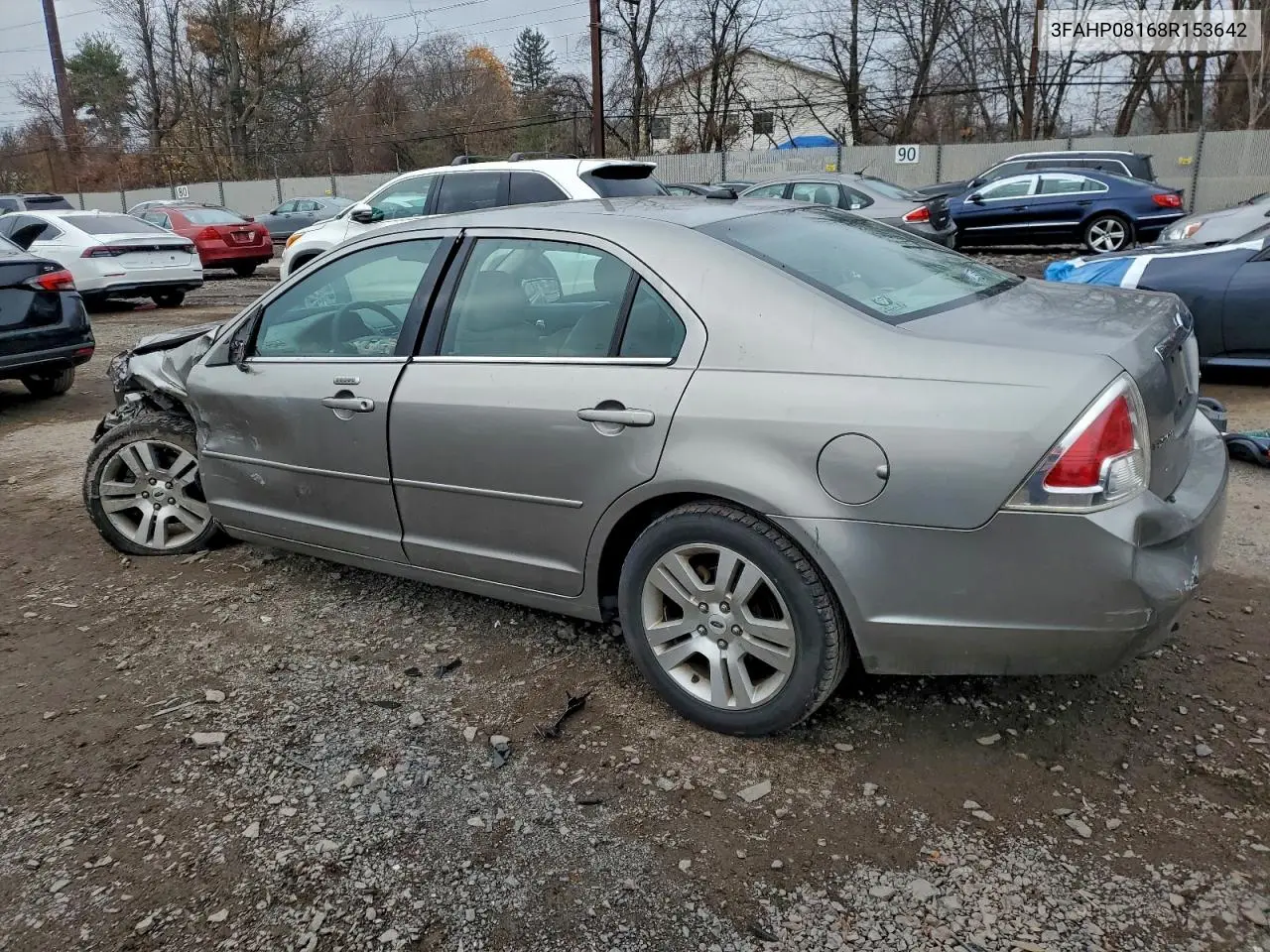 3FAHP08168R153642 2008 Ford Fusion Sel