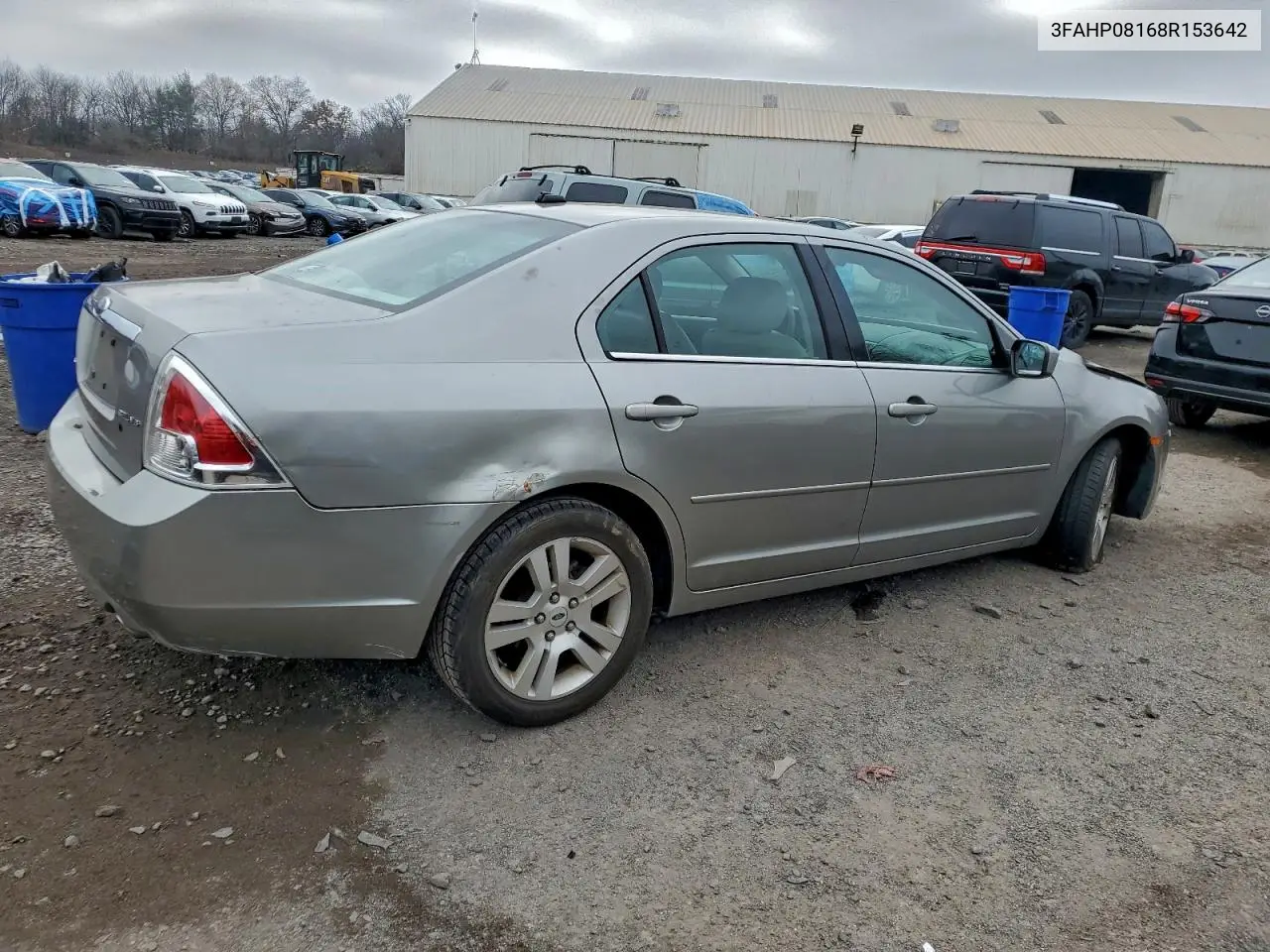 3FAHP08168R153642 2008 Ford Fusion Sel