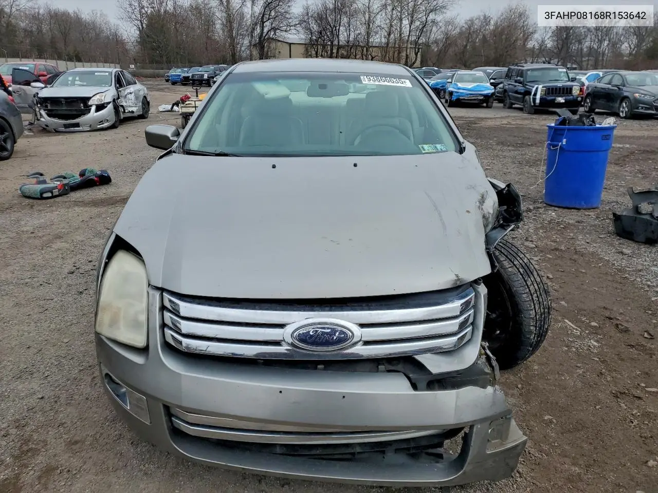 3FAHP08168R153642 2008 Ford Fusion Sel