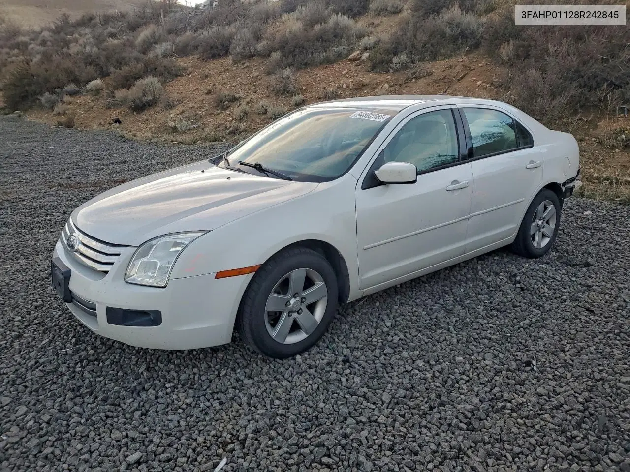 3FAHP01128R242845 2008 Ford Fusion Se