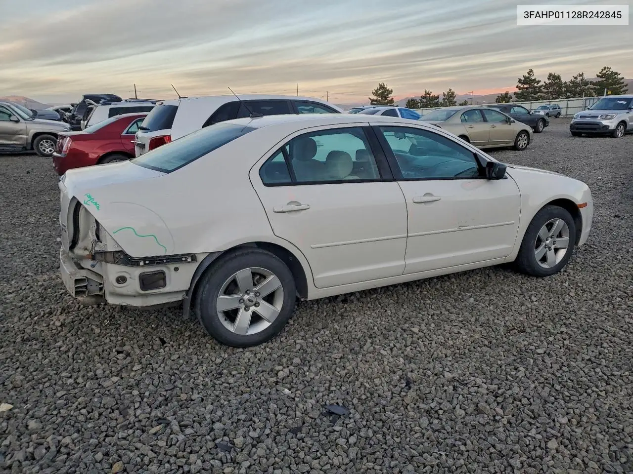 3FAHP01128R242845 2008 Ford Fusion Se
