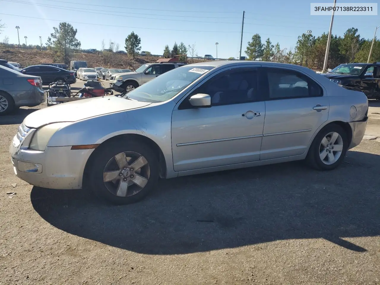 3FAHP07138R223311 2008 Ford Fusion Se