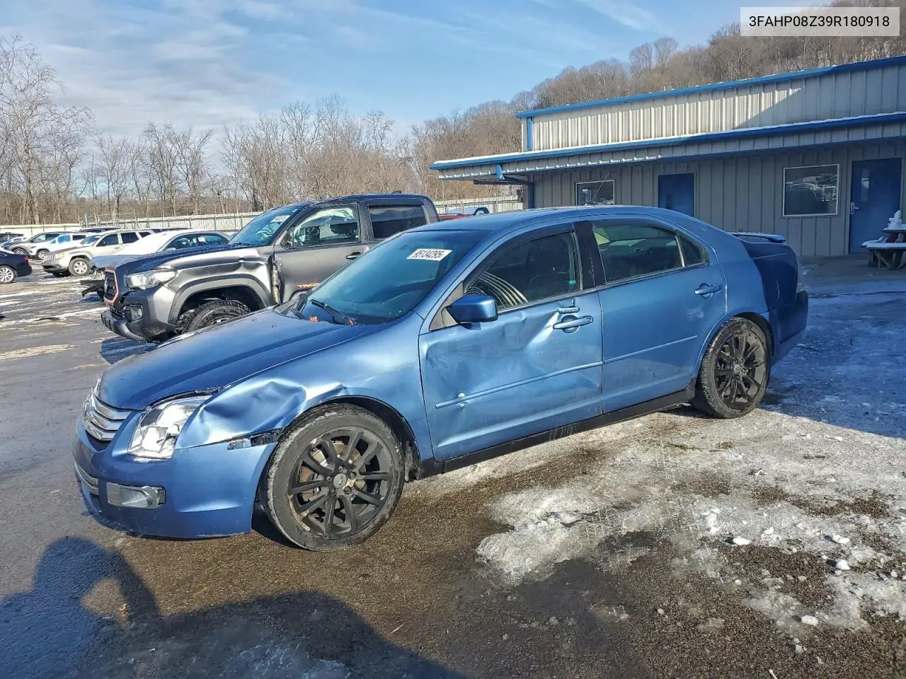 3FAHP08Z39R180918 2009 Ford Fusion Sel