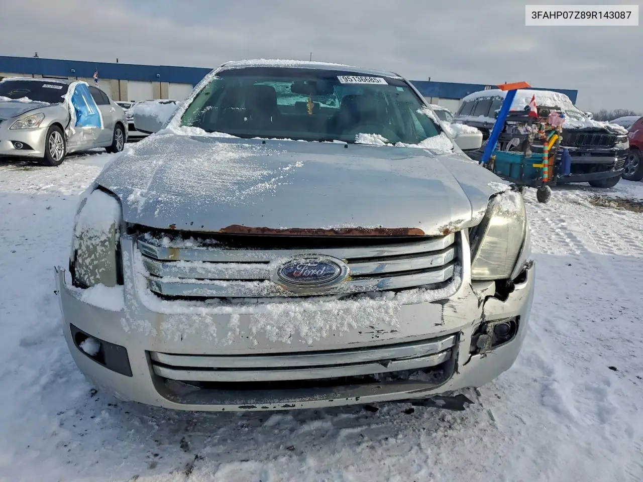 3FAHP07Z89R143087 2009 Ford Fusion Se