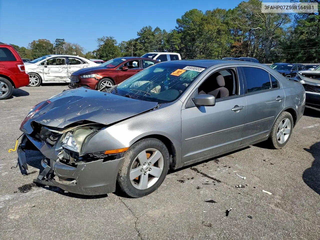 3FAHP07Z59R164981 2009 Ford Fusion Se