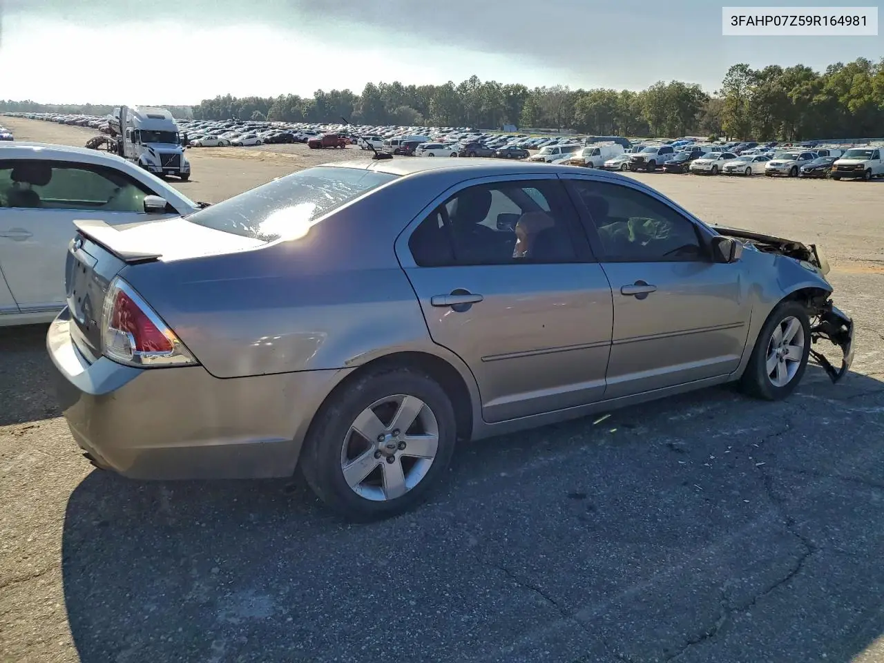 3FAHP07Z59R164981 2009 Ford Fusion Se
