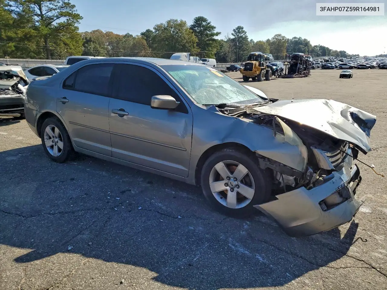 3FAHP07Z59R164981 2009 Ford Fusion Se