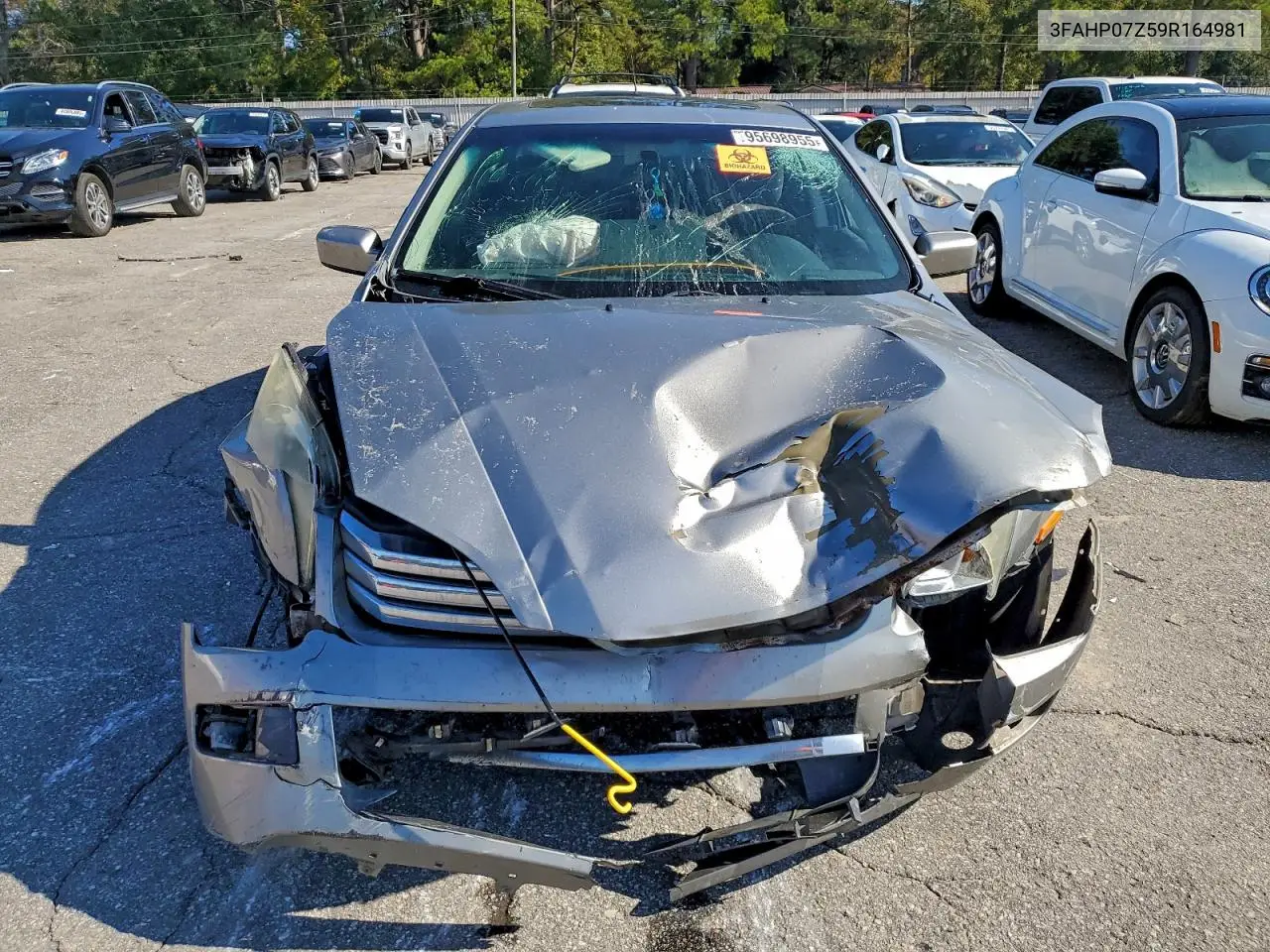 3FAHP07Z59R164981 2009 Ford Fusion Se
