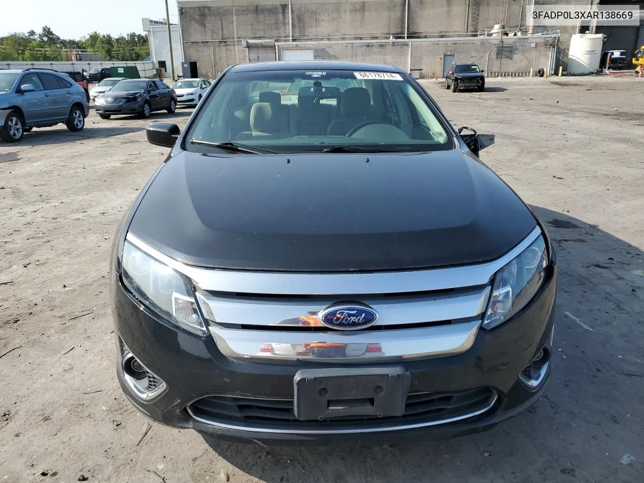 2010 Ford Fusion Hybrid VIN: 3FADP0L3XAR138669 Lot: 68178714