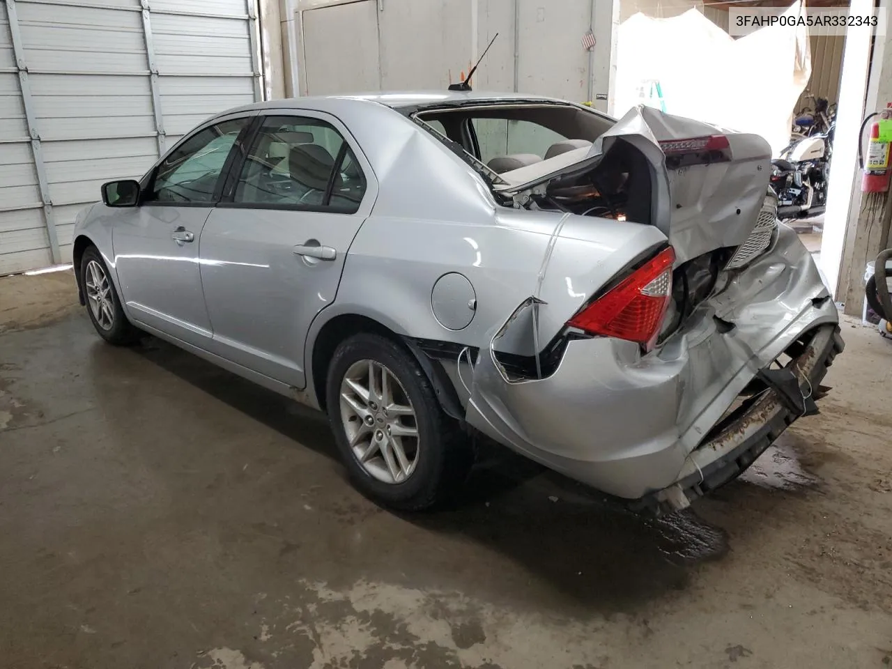 2010 Ford Fusion S VIN: 3FAHP0GA5AR332343 Lot: 69717674