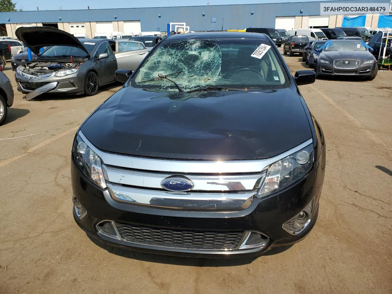 2010 Ford Fusion Sport VIN: 3FAHP0DC3AR348479 Lot: 70291354