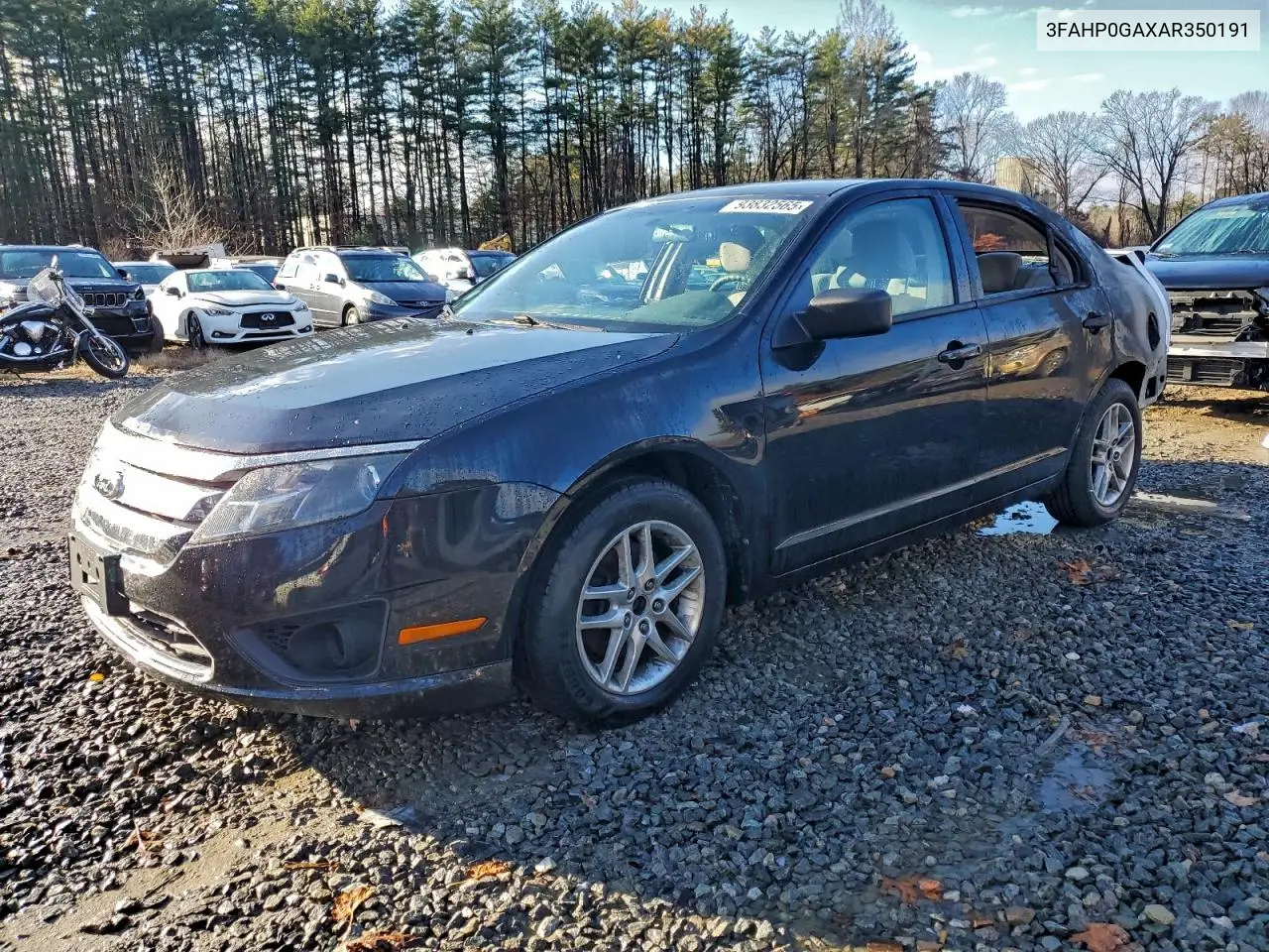 3FAHP0GAXAR350191 2010 Ford Fusion S