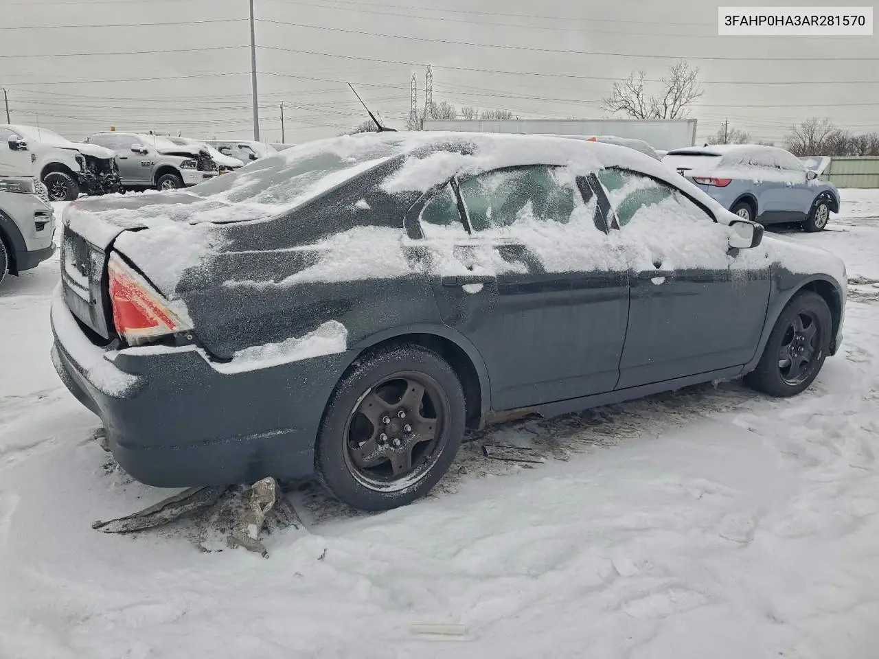 3FAHP0HA3AR281570 2010 Ford Fusion Se
